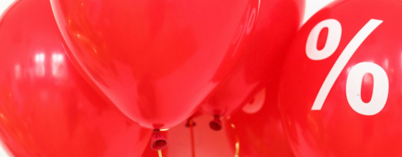 Red sale balloons.